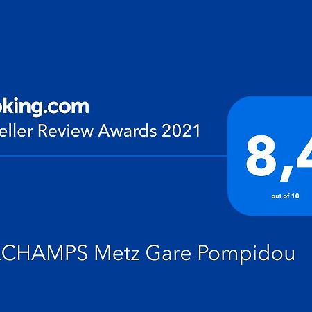 Belchamps Metz Gare Pompidou Apartment Luaran gambar
