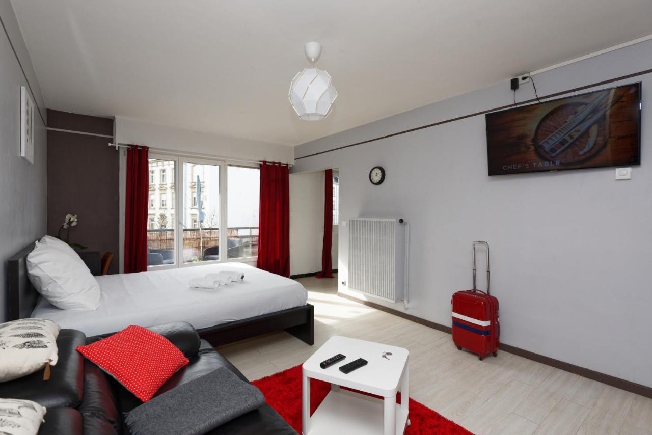 Belchamps Metz Gare Pompidou Apartment Luaran gambar
