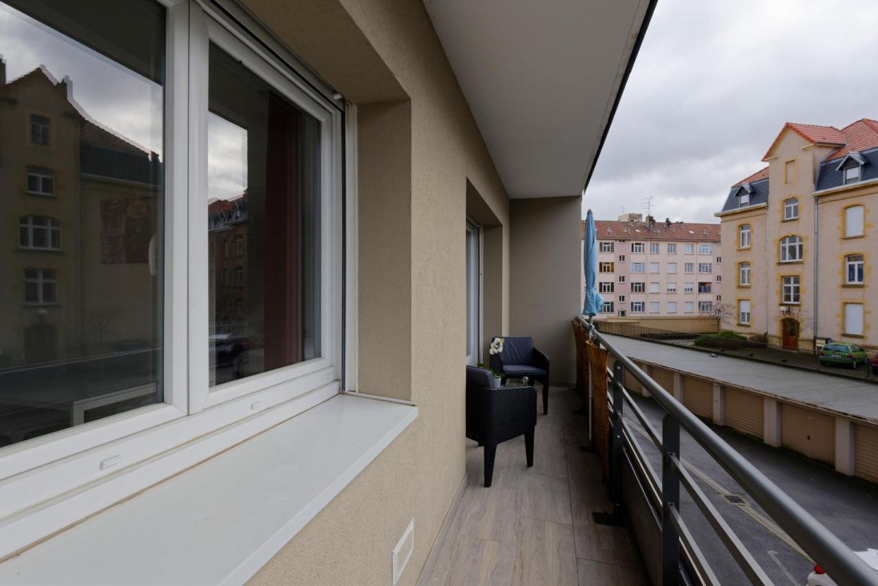 Belchamps Metz Gare Pompidou Apartment Luaran gambar