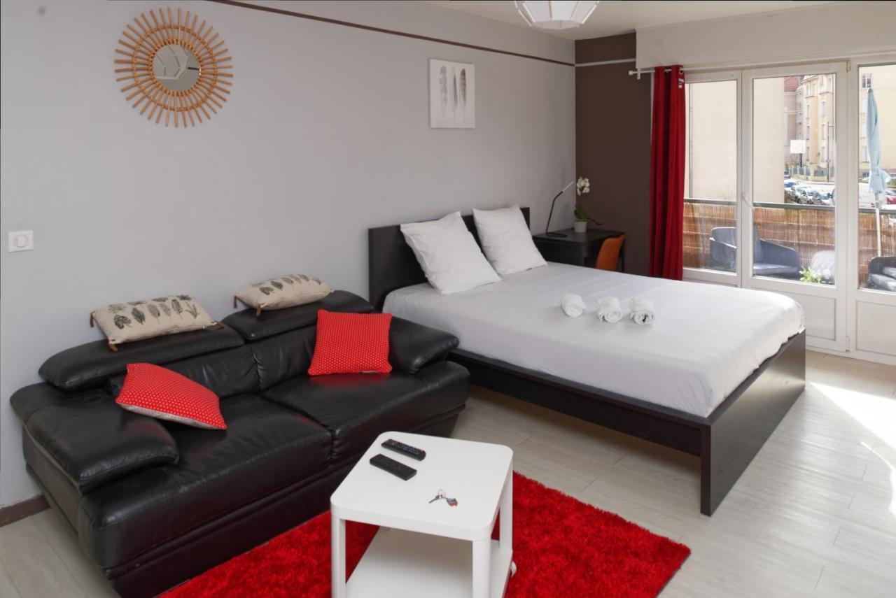 Belchamps Metz Gare Pompidou Apartment Luaran gambar