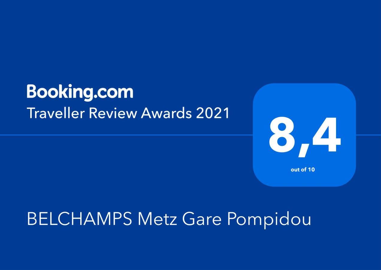 Belchamps Metz Gare Pompidou Apartment Luaran gambar